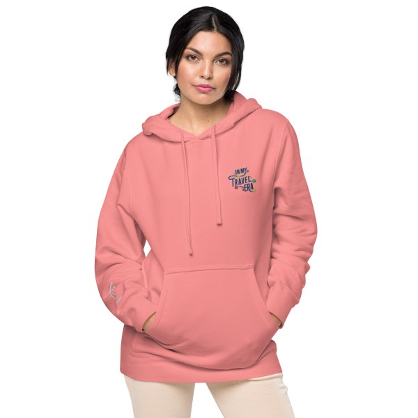 In My Travel Era Vintage Pigment-dyed Hoodie - Image 7
