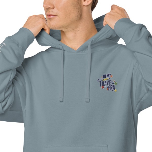 In My Travel Era Vintage Pigment-dyed Hoodie - Image 8